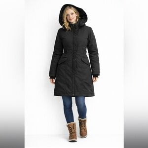 The north face shavana down filled parka jacket size medium